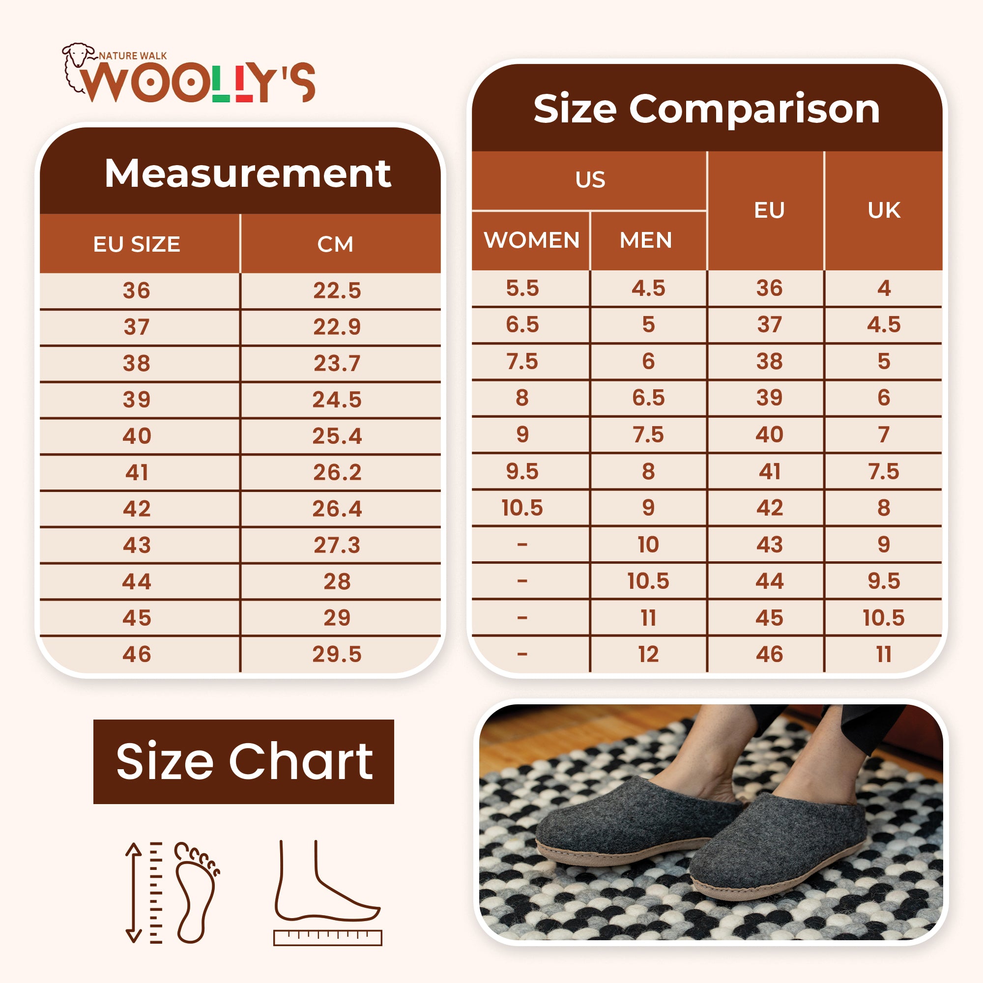 Indoor Open Heel Slippers With Leather Sole - Charcoal