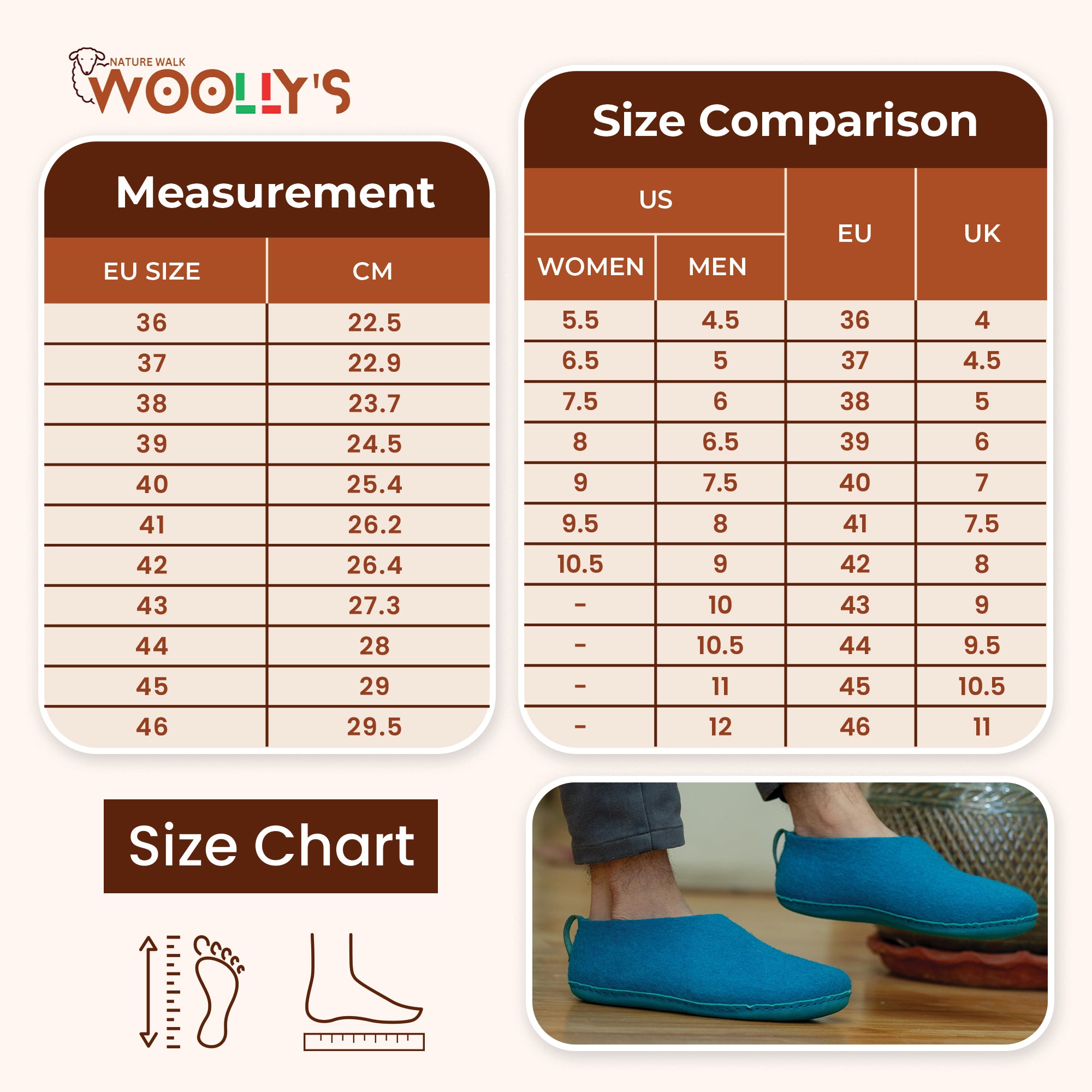皮底室內鞋 - 綠松石色