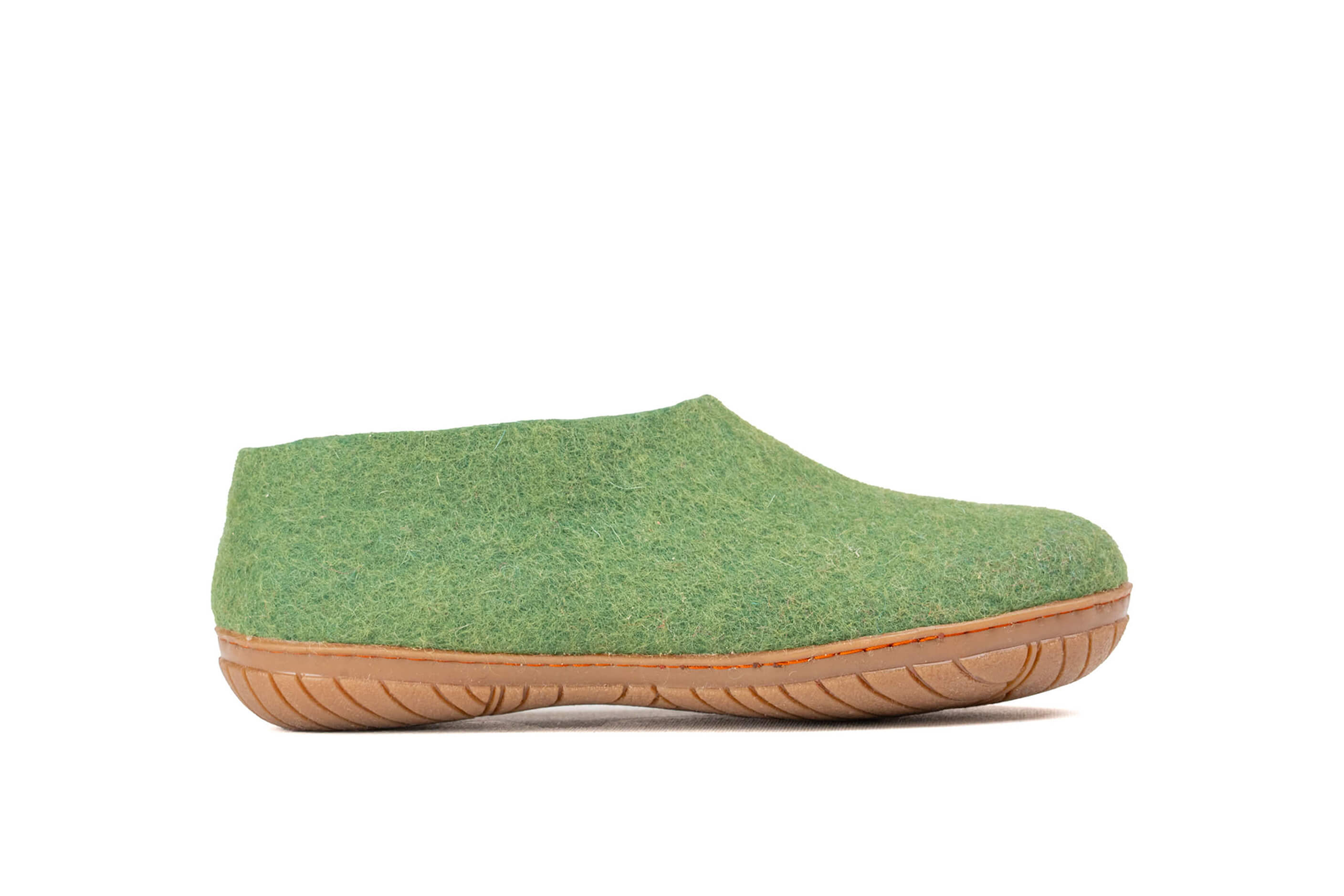 Zapatos al aire libre con suela de goma-Verde