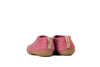 Outdoor Felted Wool Slippers With Rubber Sole - Cherry Pink