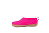 Outdoor Shoes With Rubber Sole - Fuchsia
