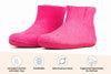 Indoor Boots With Leather Sole - Fuchsia