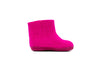 Indoorlaarzen Met Leren Zool - Fuchsia