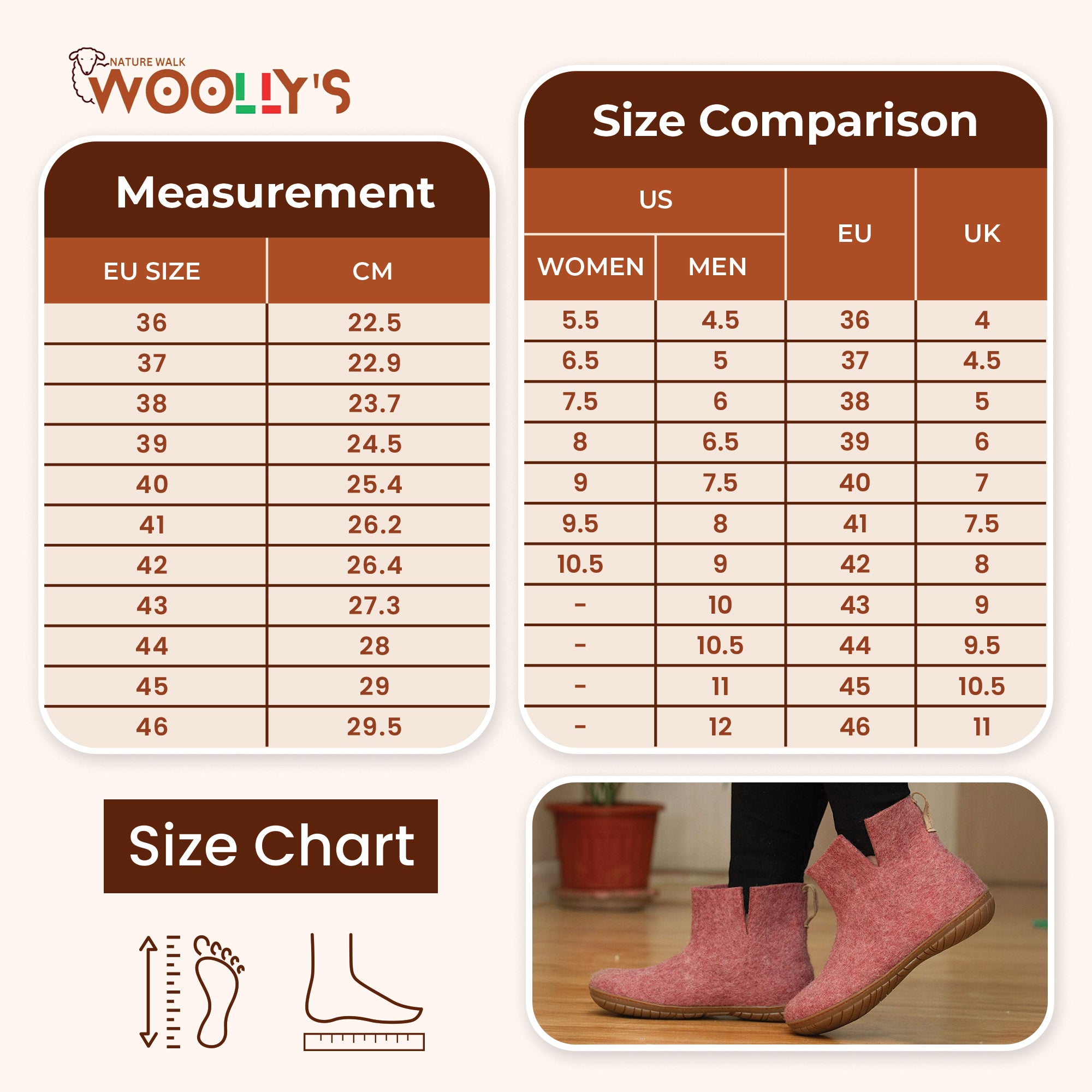 戶外橡膠底低筒靴 - 櫻桃粉紅色