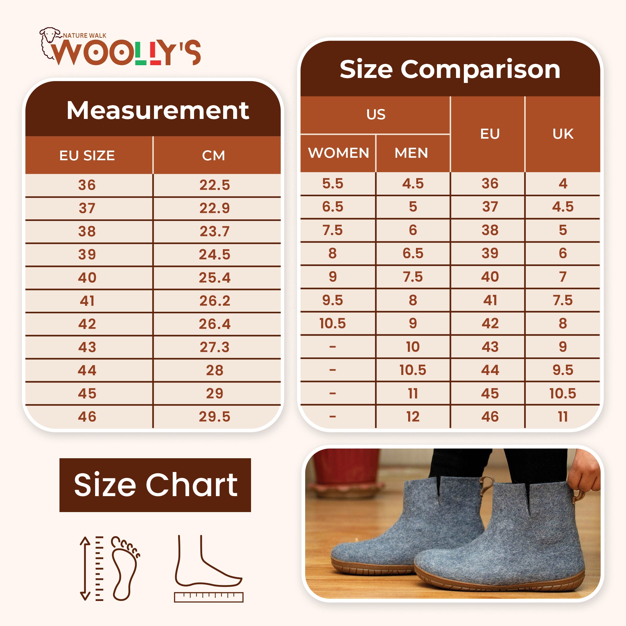 Outdoor Low Boots With Rubber Sole - Denim