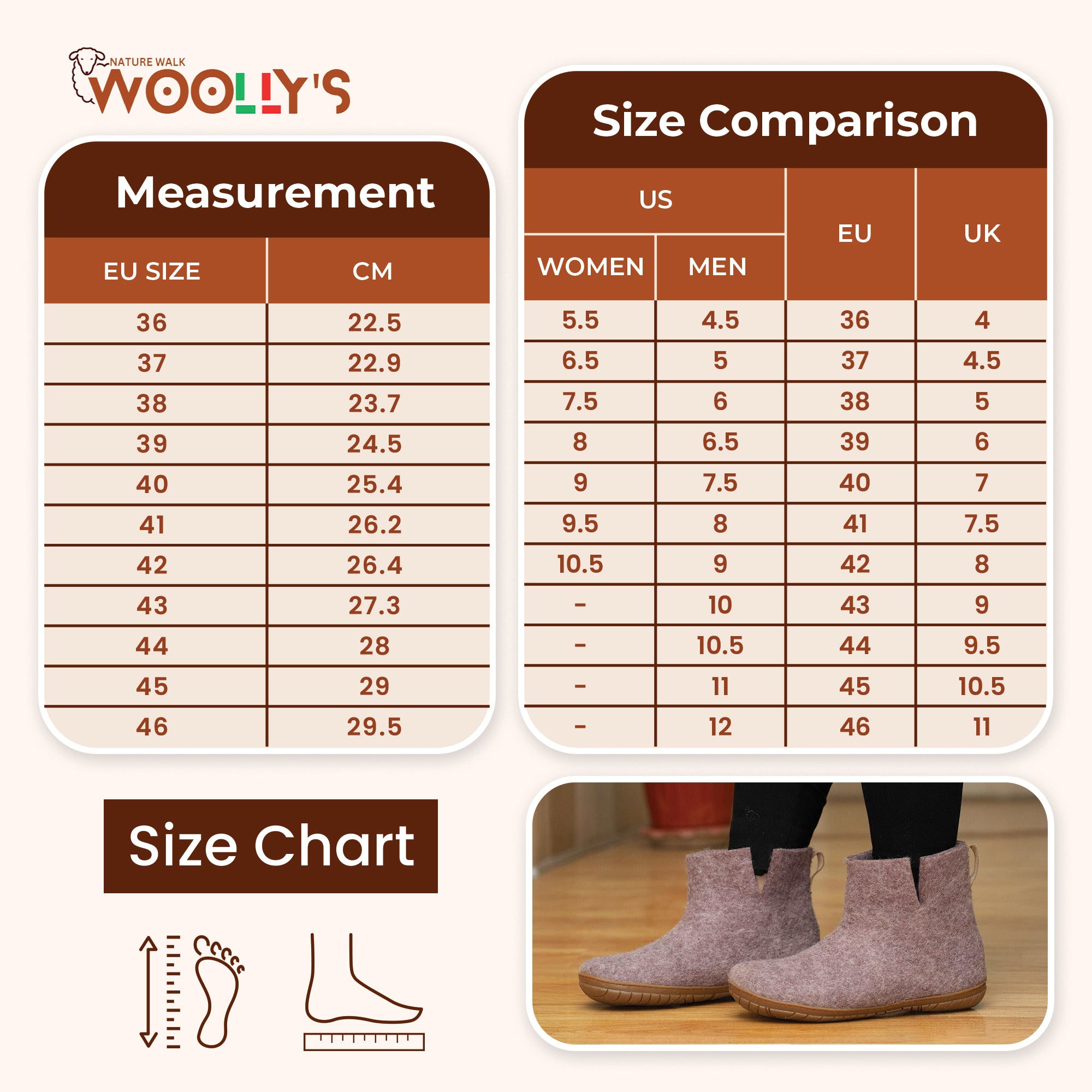 戶外橡膠底低筒靴 - 淡紫色