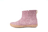 Outdoor Low Boots With Rubber Sole - Lavender - Woollyes