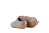 Outdoor Open Heel Slippers With Rubber Sole - Denim - Woollyes