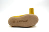 Handmade Kids Indoor Boots with Leather Sole - Mustard Yellow